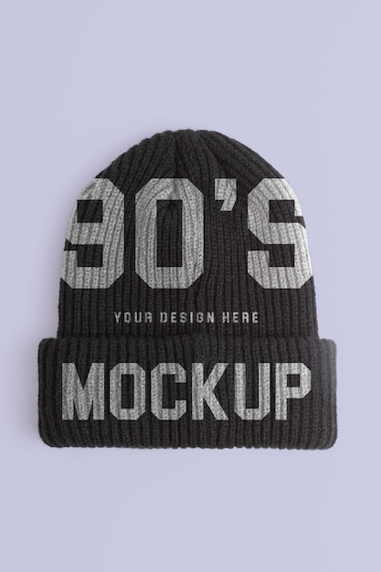 PSD mooie beanie-mockup