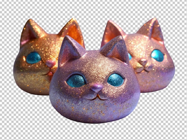 PSD mooie glitterkat.