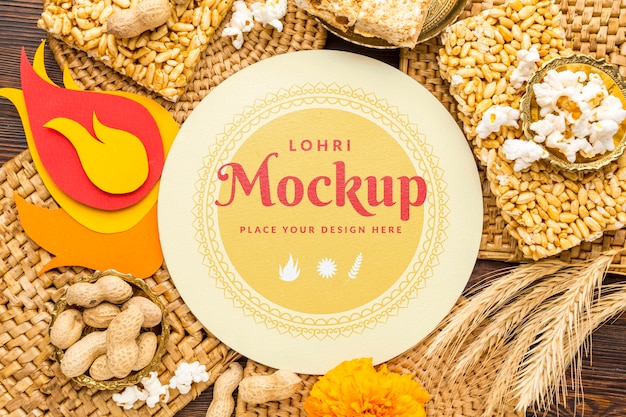 Mooie lohri concept mock-up