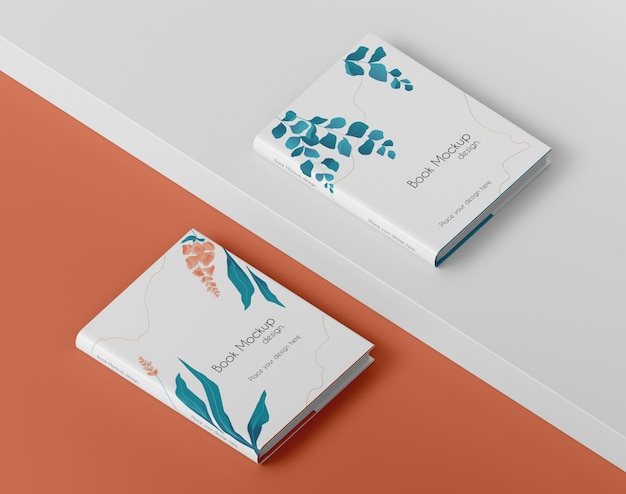 PSD mooie mockup voor boekomslag