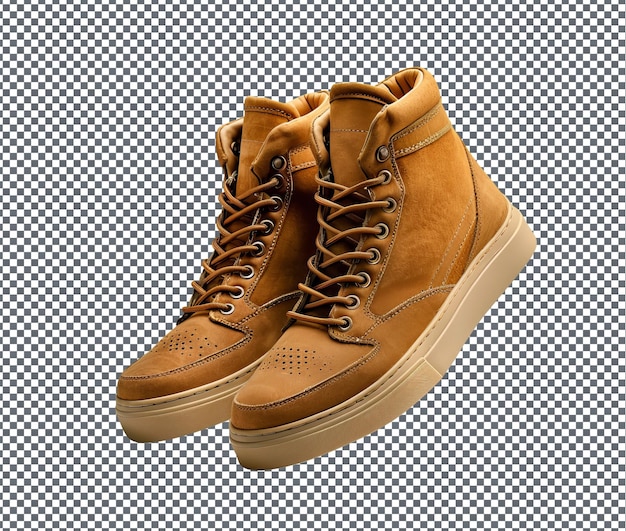 Mooie schoenen geïsoleerd op een doorzichtige achtergrond