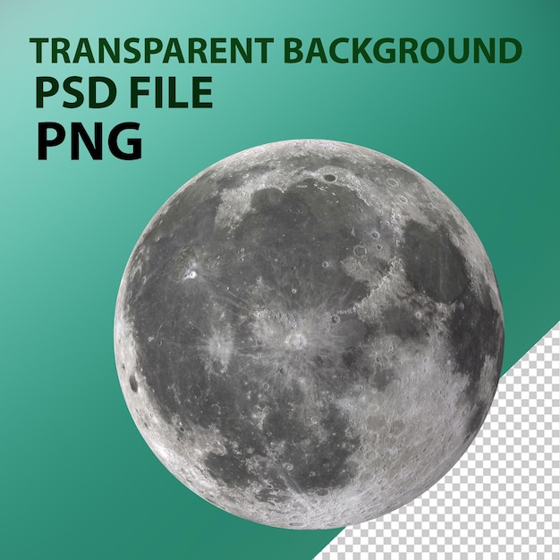 PSD moon png