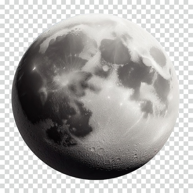 PSD moon transparent background