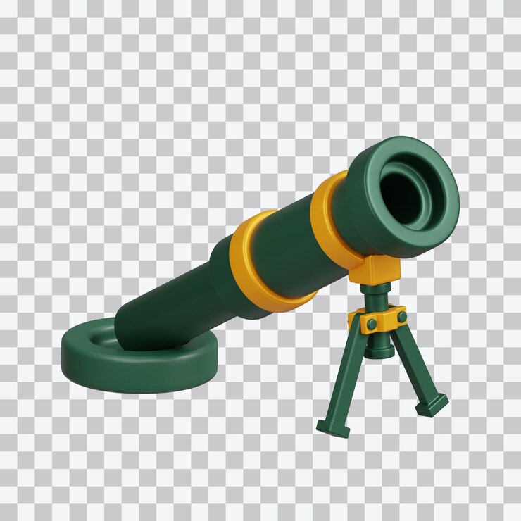 PSD mortar 3d illustration