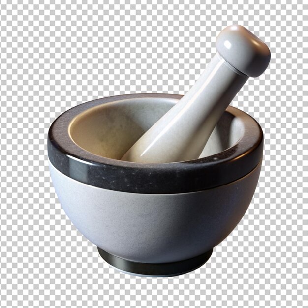 PSD mortar and pestle