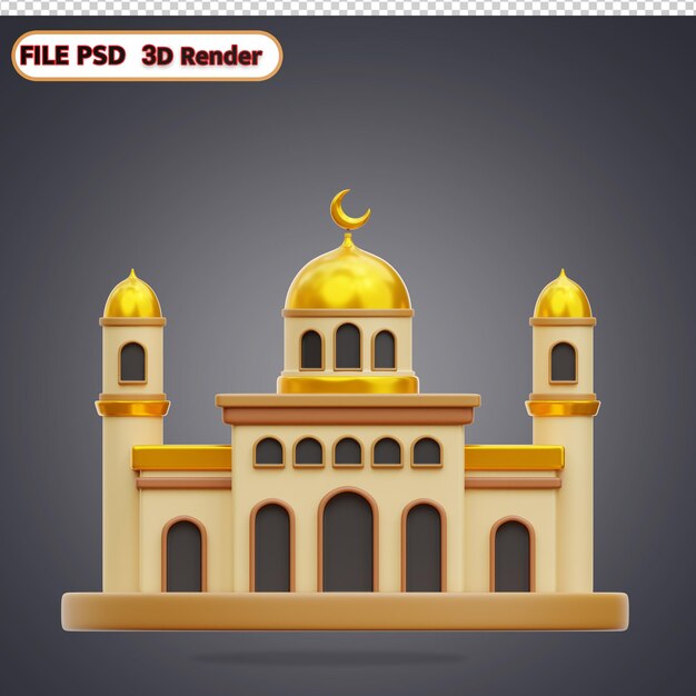 PSD モスクのアイコン