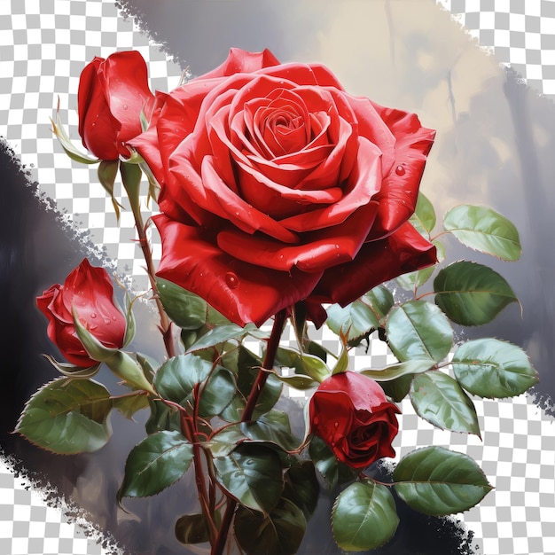 PSD the most eye catching and coveted flower transparent background