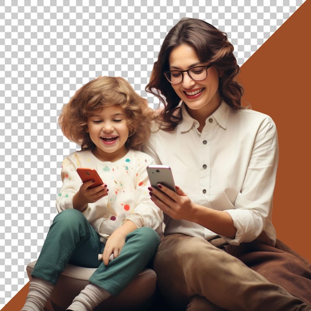 mother and child in precious portraits