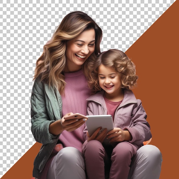 mother and child in precious portraits