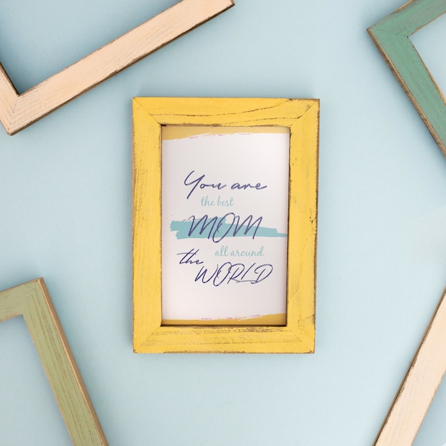 mother's day mockup frame