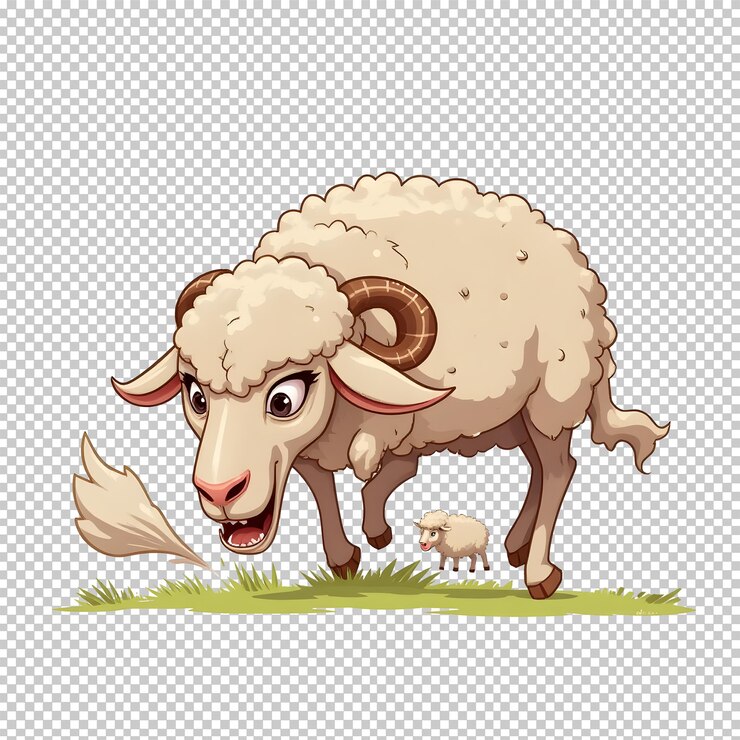 PSD mother sheep and lamb