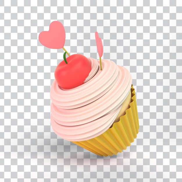 Mothers day cup cake