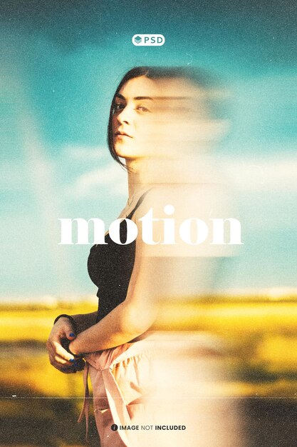 Motion Photo Effect for Poster