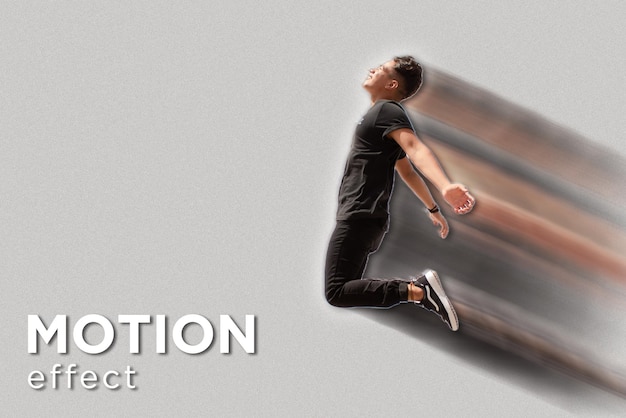 Motion photo effect with smart object