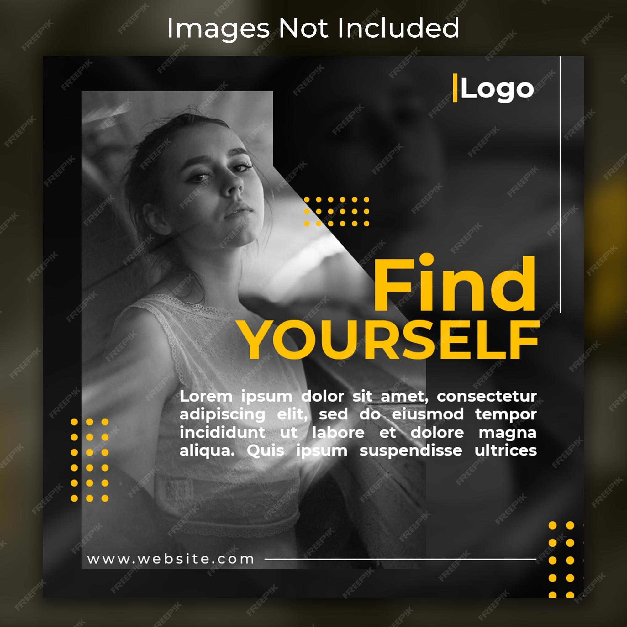 Premium PSD | Motivational social media post template premium psd