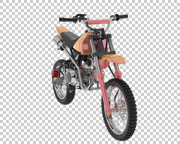 PSD 투명 배경 3d 렌더링 그림에 크로스 자전거