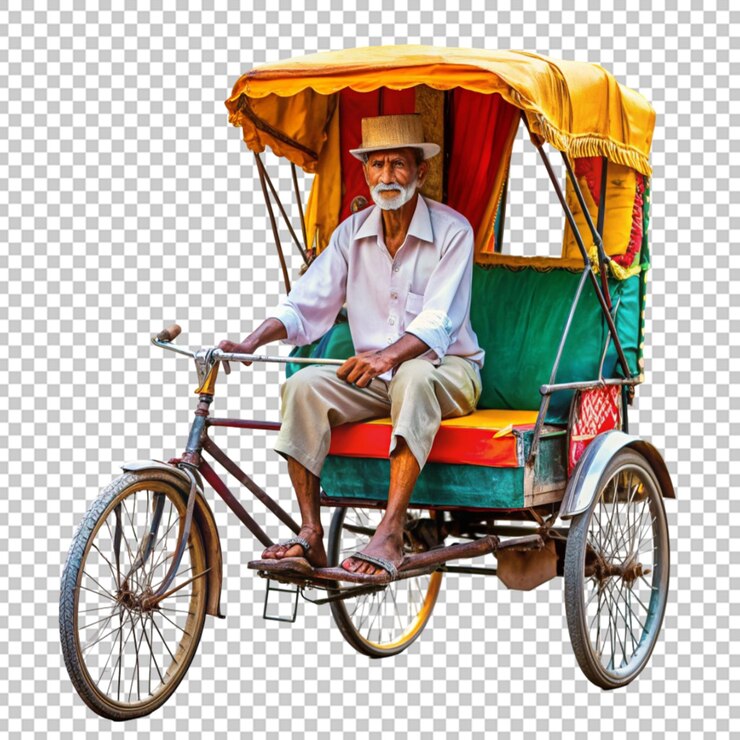 PSD motorcycle rickshaw