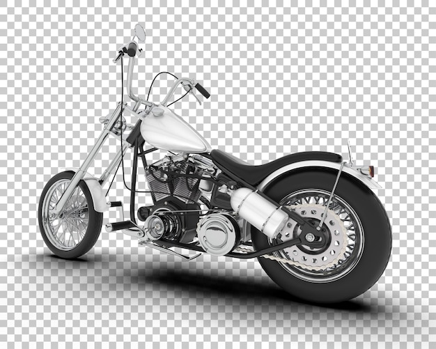 Moto su sfondo trasparente 3d rendering illustrazione