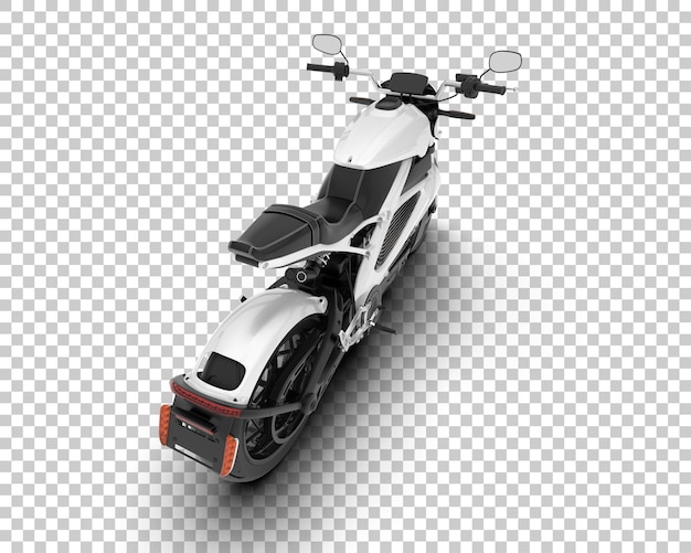 Moto su sfondo trasparente 3d rendering illustrazione