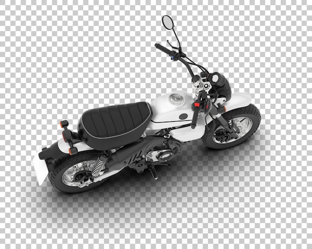 PSD moto su sfondo trasparente 3d rendering illustrazione