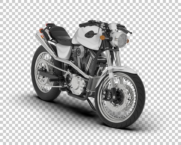 Moto su sfondo trasparente 3d rendering illustrazione