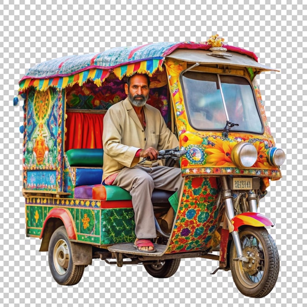 PSD motorfiets rickshaw