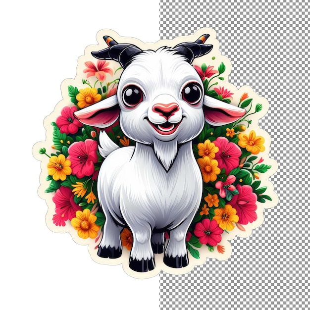 PSD mount marvel majestic goat sticker