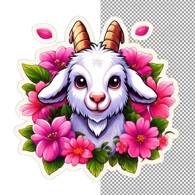 PSD mount marvel majestic goat sticker