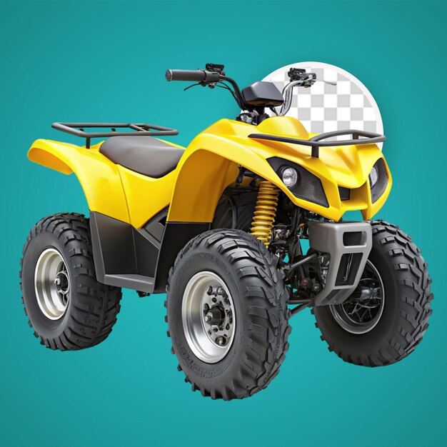 PSD mountain atv vehicle cartoon