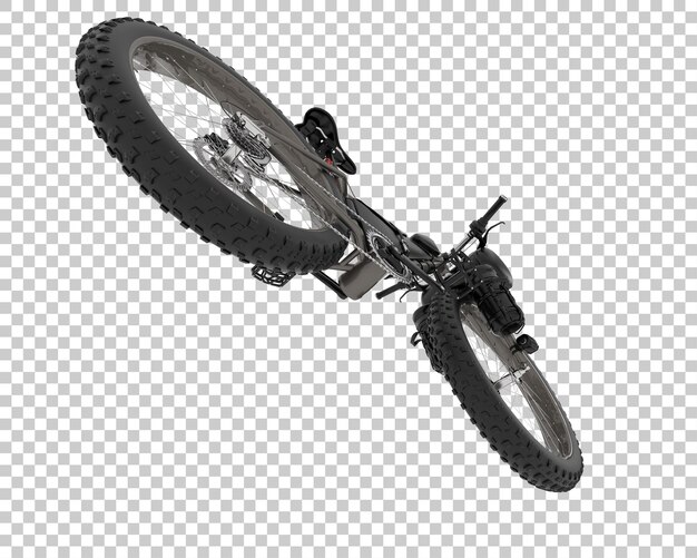 Mountain bike isolated on background 3d rendering illustration