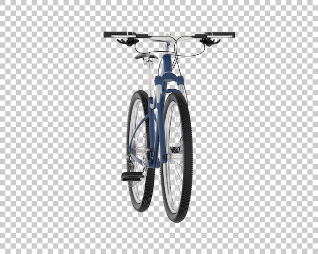 PSD bicicletta da montagna isolata sullo sfondo illustrazione di rendering 3d