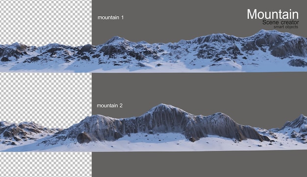 PSD mountain