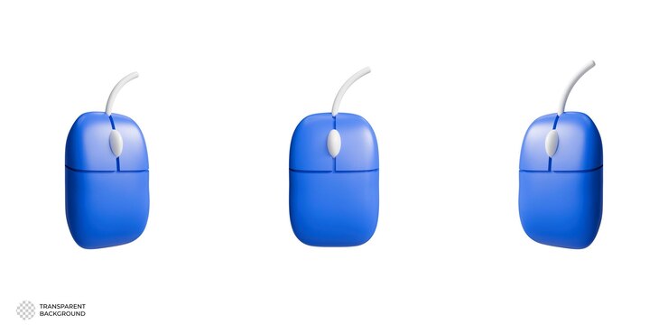 PSD mouse 3d icon