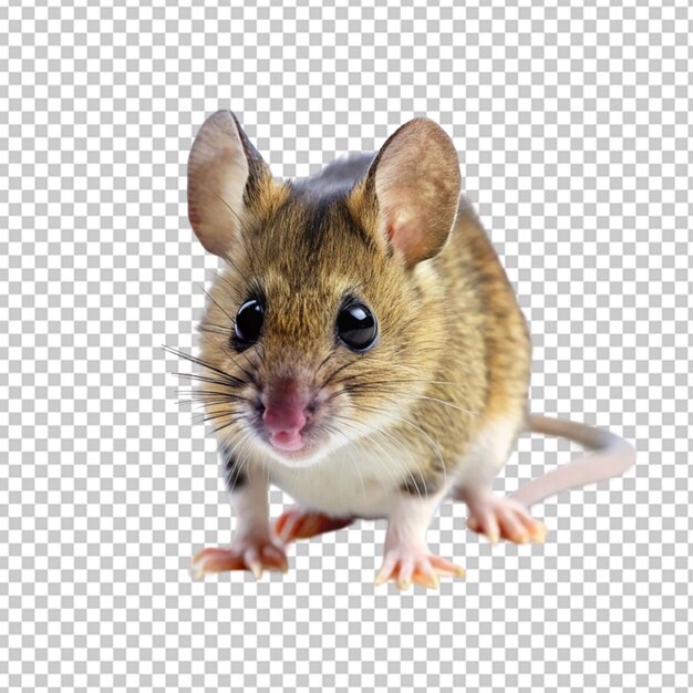 PSD mouse isolated on bright background