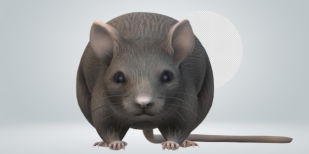 Mouse isolated on a transparent background