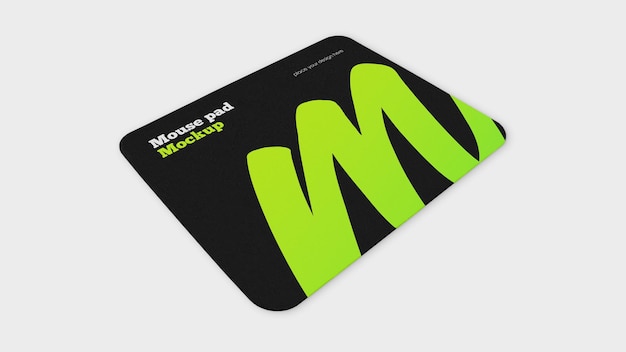 PSD mouse pad mockup psd template