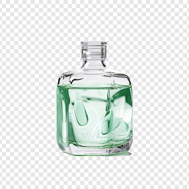 PSD mouthwash isolated on transparent background