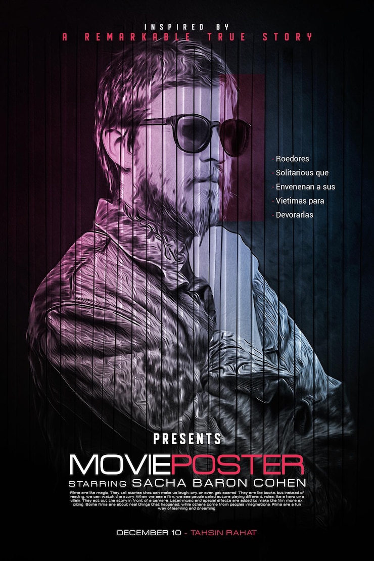 PSD movie poster and hiphop artist poster design