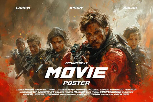 PSD movie poster