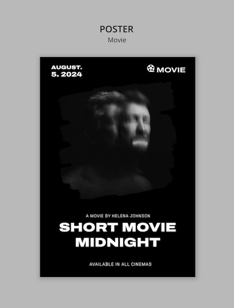 Movie template design