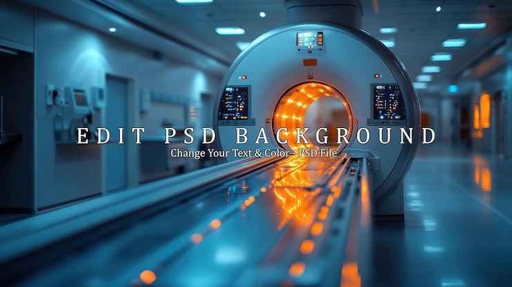PSD mri machine in a hospital