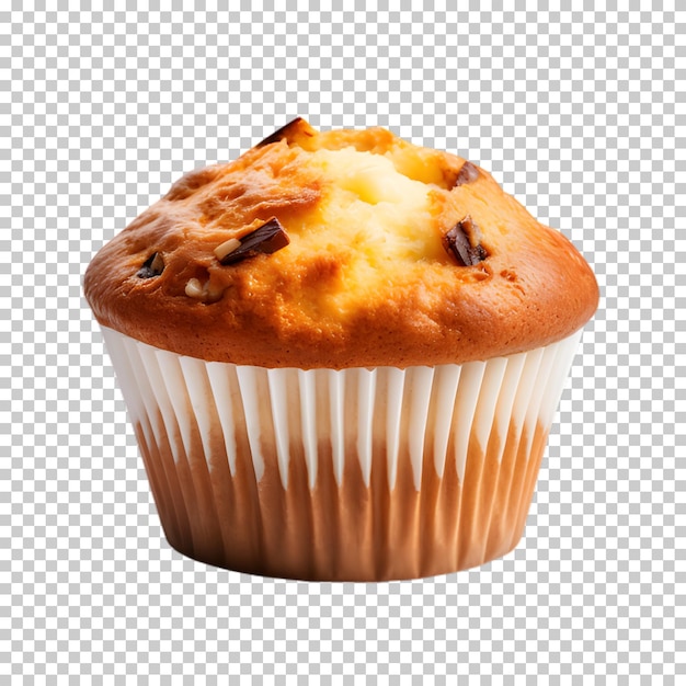 Muffin isolato su sfondo trasparente