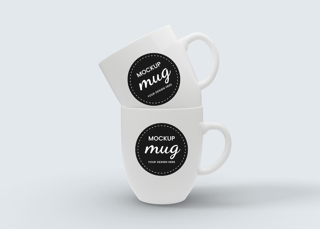 Mug design mockup