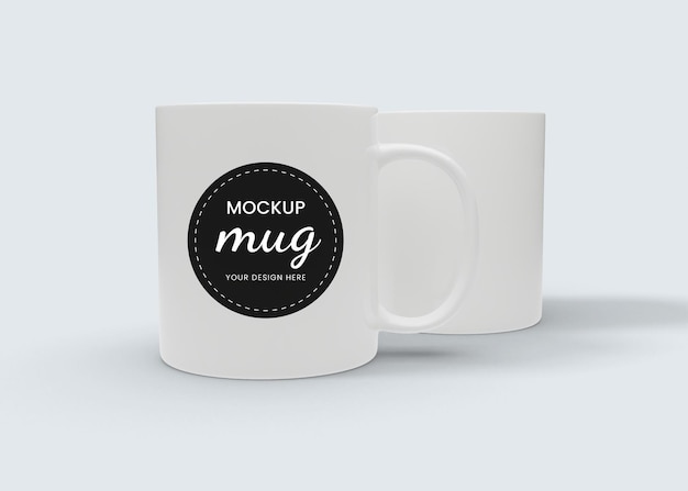 Mug design mockup