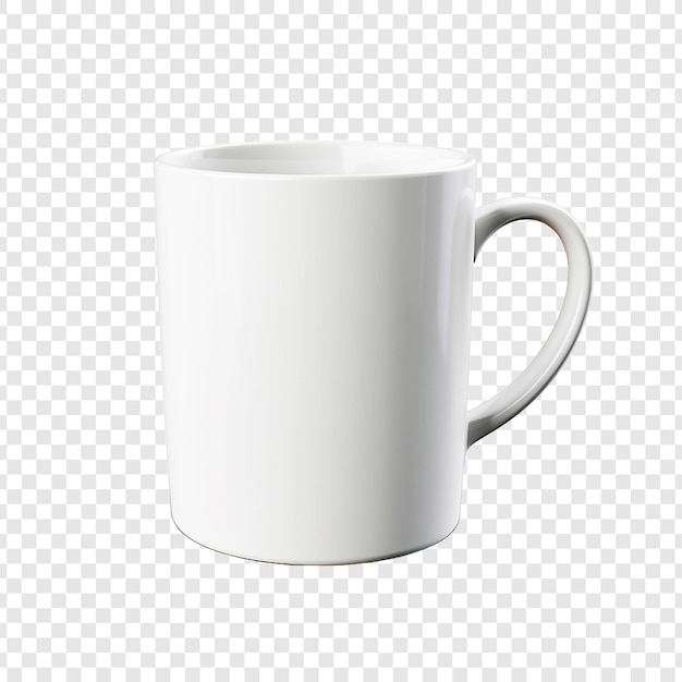 Mug isolated on transparent background