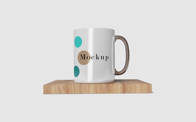 Mug Mockup Front Angle