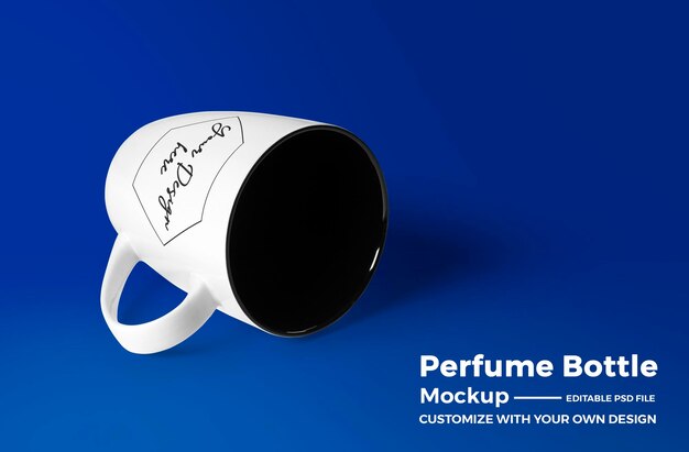 Mug mockup logo design