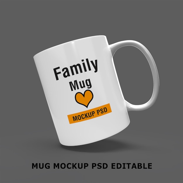 Mockup di tazza psd