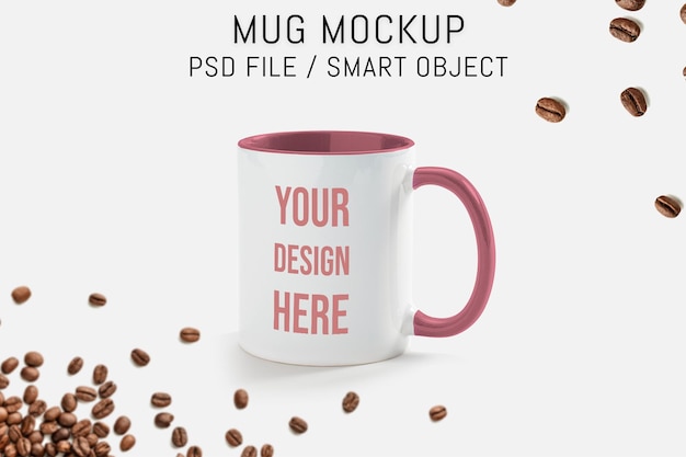 A mug with your design here on it