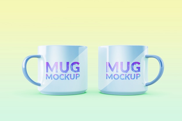 Mugs mockup